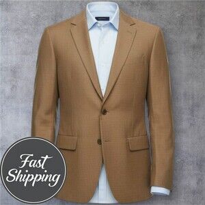 NWOT*BANANA REPUBLIC Italian Linen Blend Mens Blazer Sport Coat Suit Jacket 40R